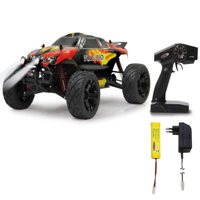 Jamara 053368 1: 10 Scale 2.4 g Vulcano EP 4WD LED NiMH Truggy Toy
