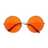 70' Glasses with Orange Lenses Fancy Dress view 1