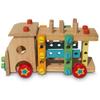 Set of Wooden Truck with Building Tools view 4