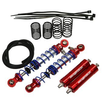 PBS Piggyback Shock 80mm Red 2 Pack PBS-80-Red