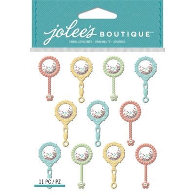 Jolee's Boutique 0015586991932 Baby Rattle Dome RPT BQ16 , Other