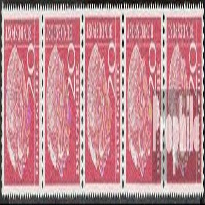 FRD (FR.Germany) 185y R Five Strips with red Counting Number unmounted Mint/Never hinged ** MNH 1954 Heuss (Stamps for Collectors)