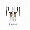 GPM For Tamiya CC01 Upgrade Parts Aluminum Rear Damper Mount With Mulitple Holes - 1 Set Black view 1