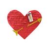 Heart Piata by APINATA4U Red Color Valentines Day Pinata view 1