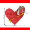 Heart Piata by APINATA4U Red Color Valentines Day Pinata view 2
