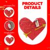 Heart Piata by APINATA4U Red Color Valentines Day Pinata view 3