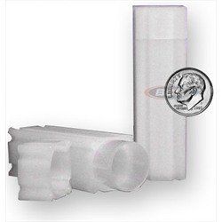 CoinSafe Square Dime Coin Tube(Qty=100 Tubes)