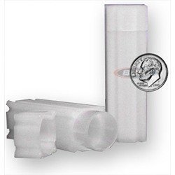 CoinSafe Square Dime Coin Tube(Qty=100 Tubes)