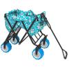 Creative Outdoor Wagon for Kids Push Pull Collapsible Stroller All-Terrain Folding Cart, Supports Upto 150lbs Weight Capacity | Beach Park Garden & Tailgate | Paw Print view 4