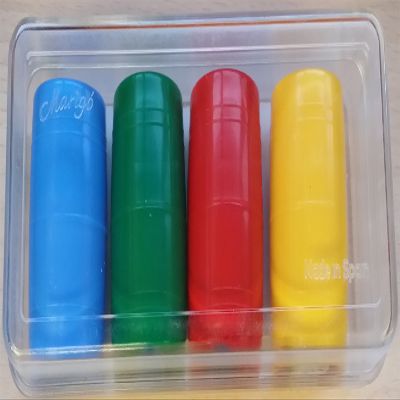 Falomir Complete Set of 4 Plastic Bowls (Accessories), Multicoloured (27932)