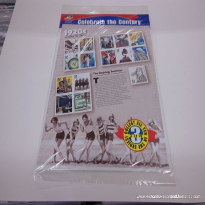 1920s: The Roaring Twenties (Celebrate the Century Series #3), Full Sheet of 15 x 32-Cent Postage Stamps, USA 1998, Scott 3184 by USPS