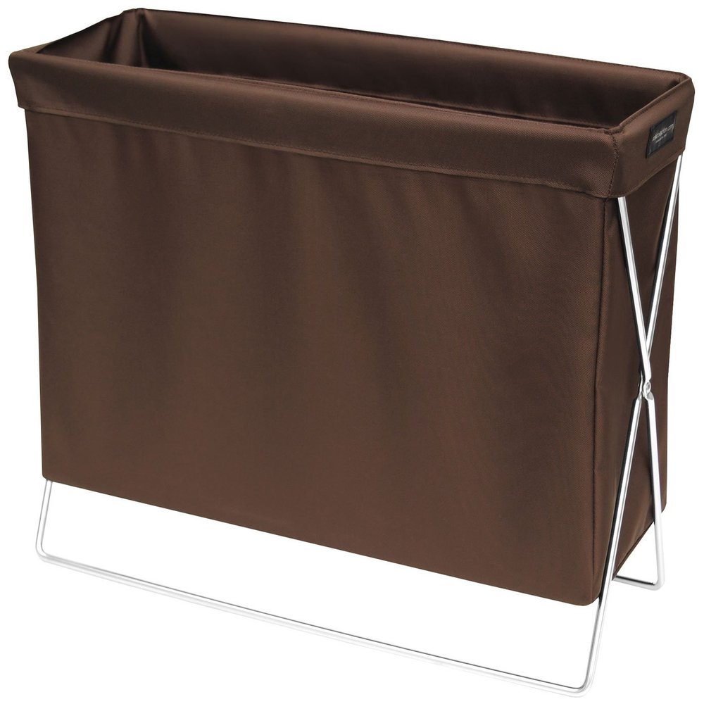 Saki Basket, Brown, W 17.7 x H 14.2 x D 6.3 inches (45 x 3