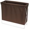 Saki Basket, Brown, W 17.7 x H 14.2 x D 6.3 inches (45 x 3 view 1