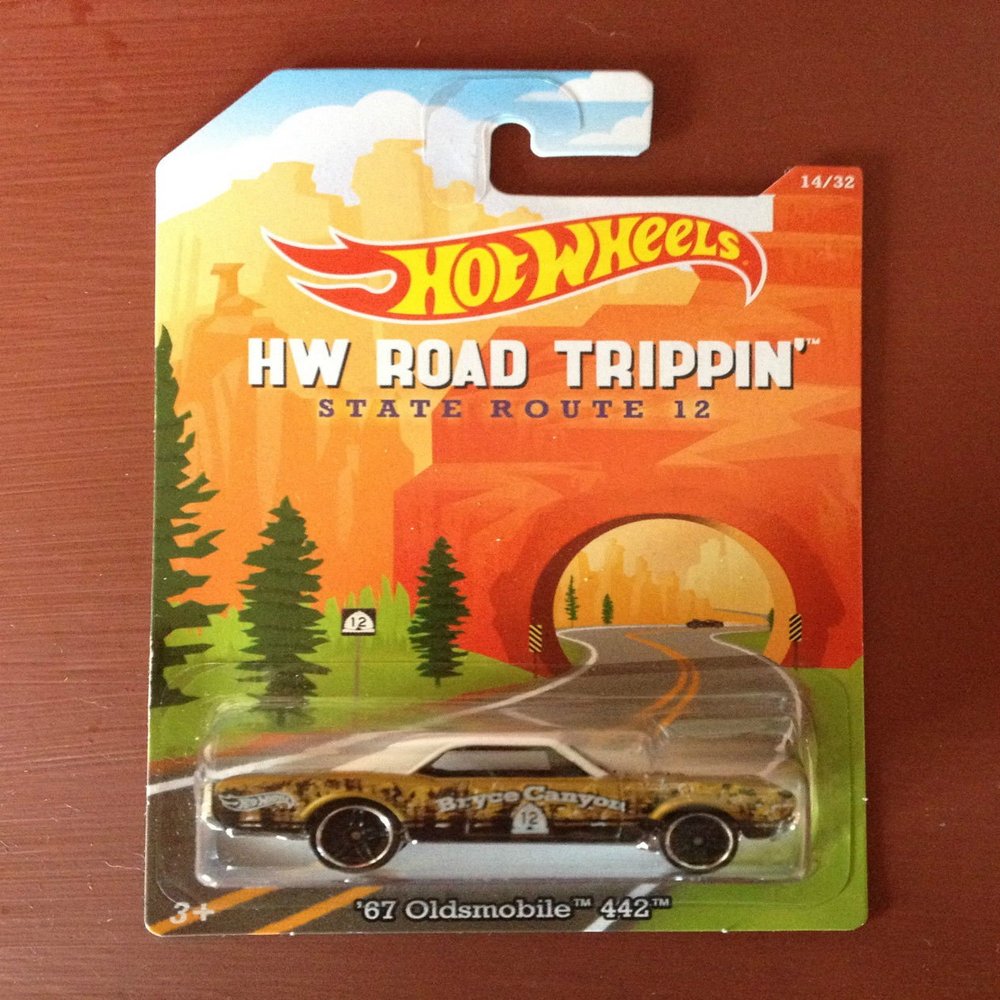 67 1967 Oldsmobile 442 Hot Wheels Road Trippin Series ,#G14E6GE4R-GE 4-TEW6W228978