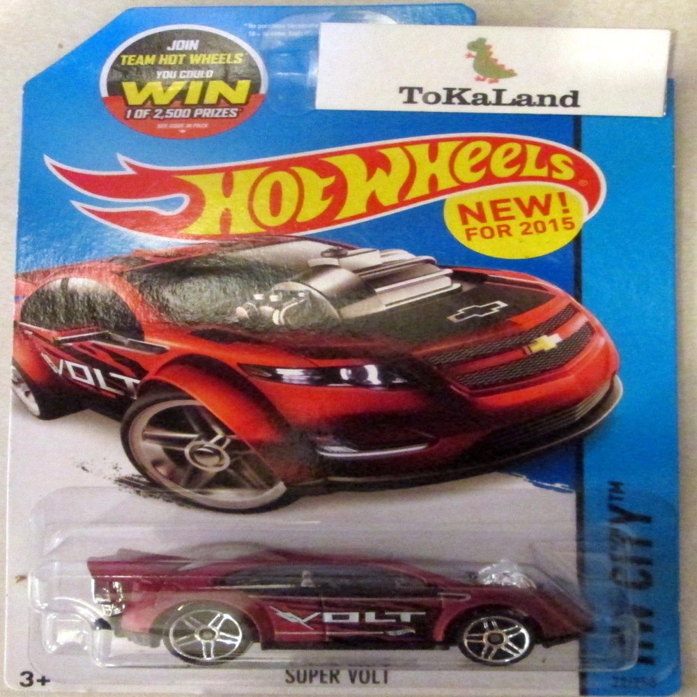 Fotelilona Hot Wheels 2015 22/250 City Street Power Red Super Volt Car