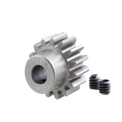 GDS Racing Pro Mod1 5mm Bore Pinion Gear 15 Tooth Hardened Steel M1 15T RC Model