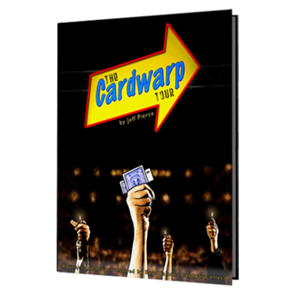Murphy's Magic Supplies, Inc. The Cardwarp Tour by Jeff Pierce - Book