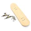iSaddle Maple Wooden Fingerboard with Blue Bearing Wheels Nuts Trucks Tool Kit view 2