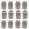 Color-Mea, Ceramic Bisque Mason Jar (Pack of 12) view 1