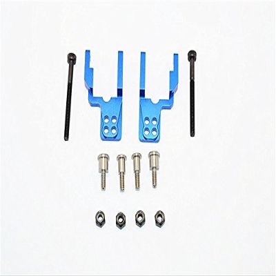 GPM For Tamiya CC01 Upgrade Parts Aluminum Rear Damper Mount With Mulitple Holes - 1 Set Blue