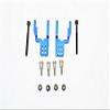 GPM For Tamiya CC01 Upgrade Parts Aluminum Rear Damper Mount With Mulitple Holes - 1 Set Blue view 1
