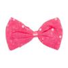 Boland 53125 Bow Tie Sequins Spangles, Pink, One Size view 1
