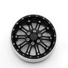 RCLIONS Aluminum Alloy 2.2" Beadlock Wheels Rims Double Spokes for 1:10 Crawler Wraith RC Car -Pack of 4pcs view 4