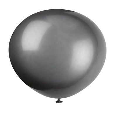 10 Palloncini 30cm BLACK pastello latex
