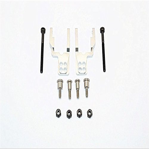 GPM For Tamiya CC01 Upgrade Parts Aluminum Rear Damper Mount With Mulitple Holes - 1 Set Silver