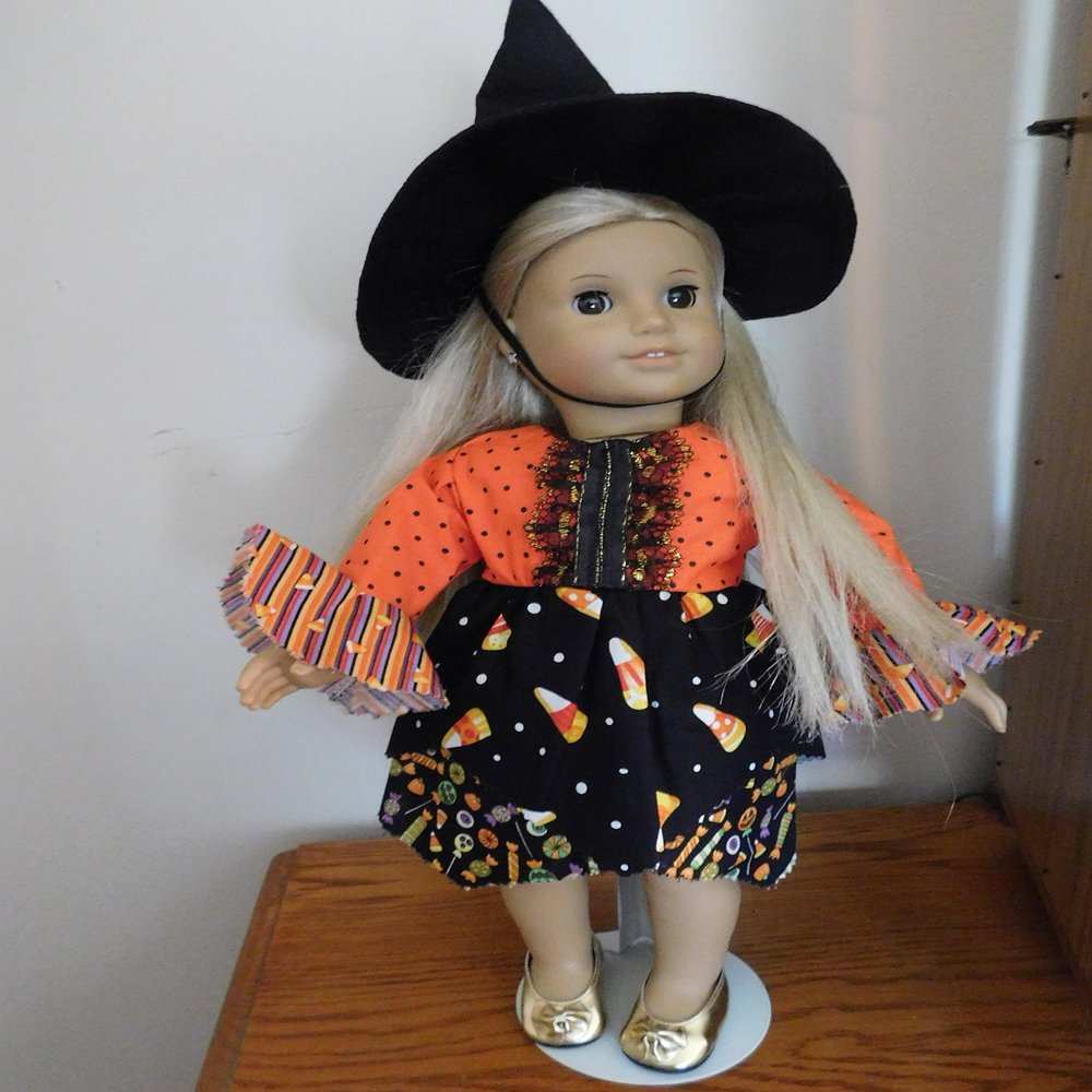18' dolls Witches Costume will fit American Girl dolls