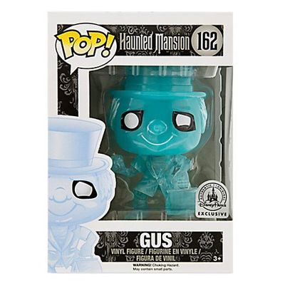 Disney Parks Funko Pop Gus/Phineas Hitchhiking Ghost Haunted Mansion Disney Exclusive ERROR