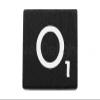 CleverDelights 100 Wood Letter Tiles - Black Color - Complete Set - Game Replacement Pieces view 4