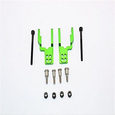GPM For Tamiya CC01 Upgrade Parts Aluminum Rear Damper Mount With Mulitple Holes - 1 Set Green