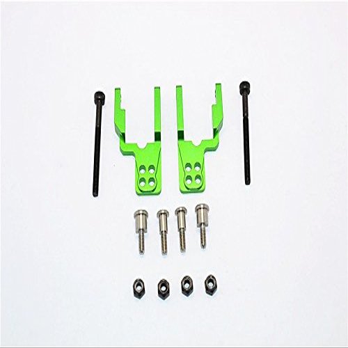 GPM For Tamiya CC01 Upgrade Parts Aluminum Rear Damper Mount With Mulitple Holes - 1 Set Green