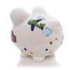 Child to Cherish Ceramic Piggy Bank for Boys, Train view 3