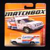 '08 FORD E-350 AMBULANCE WHITE Emergency Response Series (#6 of 11) MATCHBOX 2011 Basic Die-Cast Vehicle (#54 of 100) by Matchbox view 1
