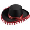 Boland 04264 Espagnole de Luxe Hat, Black, standard size view 1