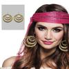 Boland 10116725 Gypsy Hoop Earrings, One Size view 3