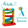 Infantino Bop & Drop Ball Tower - STEAM Educational Play, Hand-Eye Coordination Skills, and Cause and Effect Play for Babies & Toddlers, 12M+ view 3
