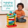 Infantino Bop & Drop Ball Tower - STEAM Educational Play, Hand-Eye Coordination Skills, and Cause and Effect Play for Babies & Toddlers, 12M+ view 4