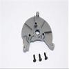 Axial SMT10 Grave Digger (AX90055) Upgrade Parts Aluminum Transmission Spur Gear Case Cover Plate- 1Pc Set Gray Silver view 1