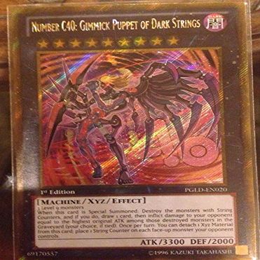 Number C40: Gimmick Puppet Of Dark Strings Mint Gold Rare! .HN#GG_634T6344 G134548TY46270