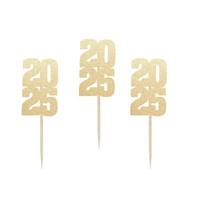 2025 Cupcake Toppers - 6 per order Graduation