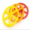 Jaegerndorfer Single Wheel, Red/Yellow/Orange, Medium, 14+ Years, Metal Model with Plastic Parts view 1