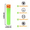 EKIND 100 Pcs Waffles Darts Refill Pack Foam Bullet Compatible for NERF N-Strike Series Blaster (Green) view 2