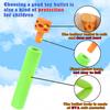 EKIND 100 Pcs Waffles Darts Refill Pack Foam Bullet Compatible for NERF N-Strike Series Blaster (Green) view 3