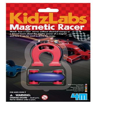 4M Kidz Labs Mighty Magnet Magnetic Racer