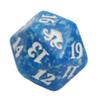 Magic: The Gathering - Eldritch Moon - Blue D20 spindown dice view 1