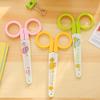 Katoot@ 6pcs Kawaii Bean Art Scissors Candy Color Paper Cutting Tool for Kids Office School Supplies escolar view 2