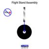 LITKO RPG Round Flight Stands | Role Playing Games | Compatible with Dungeons and Dragons | Compatible with Pathfinder | Circular Black Base (4-inch Gargantuan) view 4